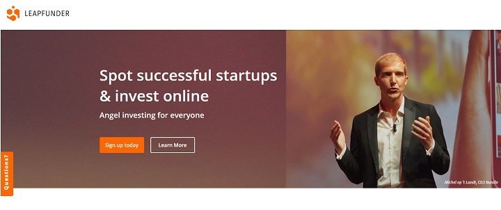 Crowdfunding platform Leapfunder