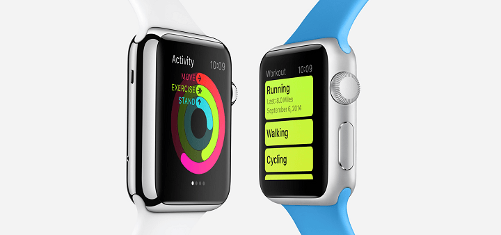 De Apple Watch geeft aan hoe actief je bent op een dag