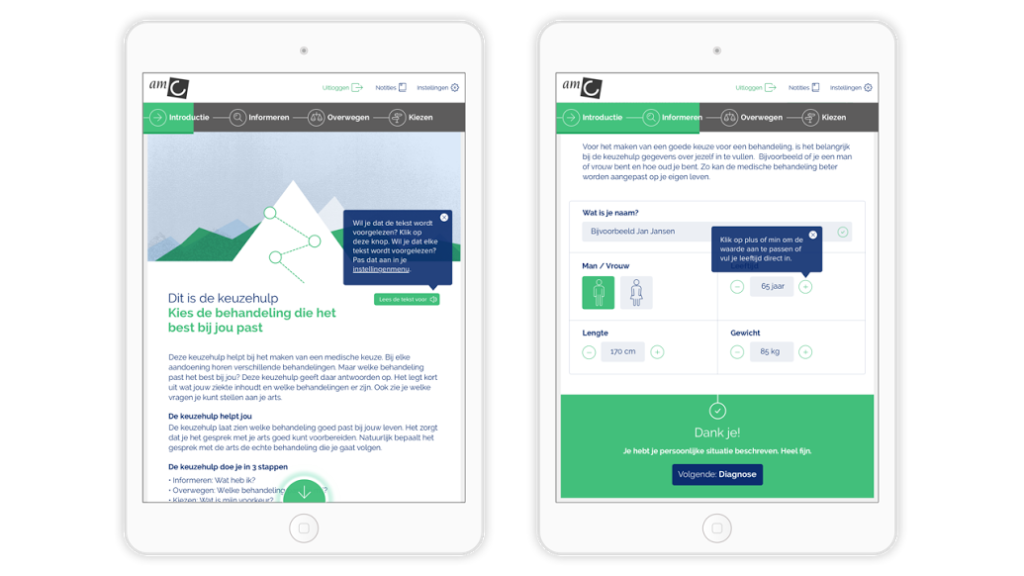 MOUNT software voorbeelden