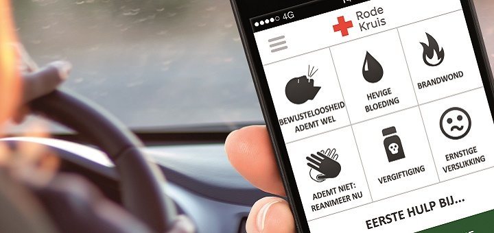 EHBO app Rode Kruis