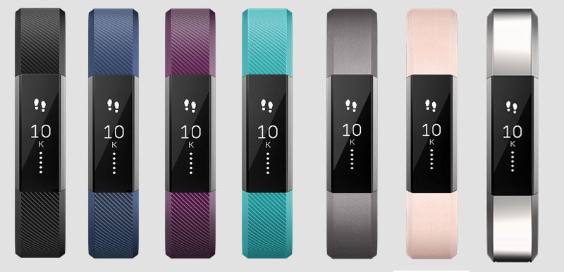 Fitbit Alta is in zeven kleuren verkrijgbaar