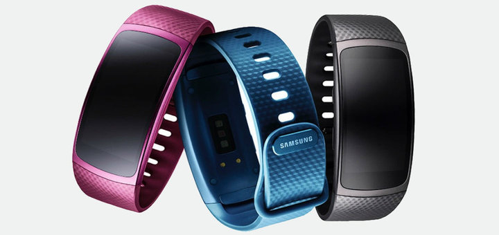 Samsung Gear Fit 2 is er in drie kleuren