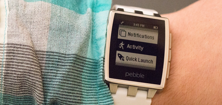 Pebble nu met ingebouwde activity tracker