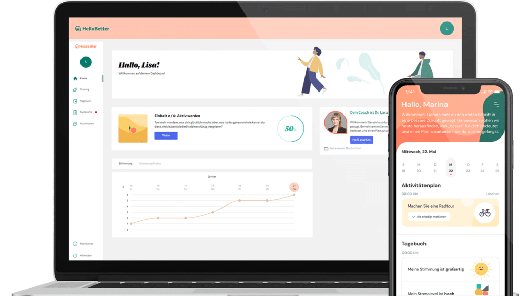 HelloBetter web app