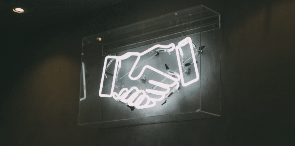 samenwerking handen deal