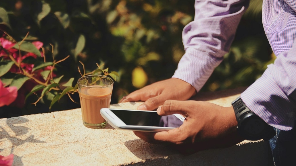 Smartphone gebruiken